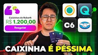 CHEGA CAIXINHA NUBANK! 4 INVESTIMENTOS QUE RENDEM MAIS E SÃO SEGUROS!