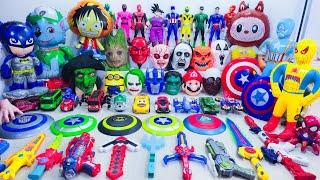 Marvel's Spider-Man series Unboxing, Spider-Man action dolls, glowing Spider-Man electric toy gun