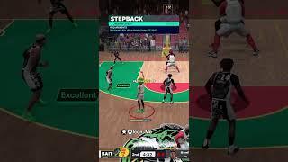 Best Stepback in NBA 2K25? Jalen Brunson vs. Zach LaVine Animation Comparison #shorts