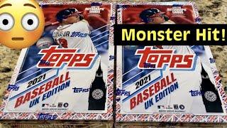 1:1,659 PACK PULL!  NEW RELEASE!  2021 TOPPS UK BASEBALL CARDS!