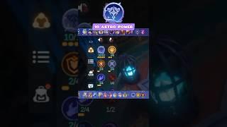 MAX ASTRO POWER! 10 Astro Power Combo with JOHNSON Commander | Magic Chess Go Go #magicchessgogo