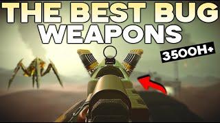UPDATED TOP 5 BEST PRIMARY WEAPONS TO DESTROY BUGS (3500h+) Helldivers 2 max difficulty terminids