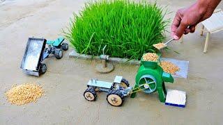 diy tractor flour mill machine mini science project ||  Creative Projects || keep villa