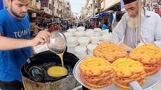 Malpua in Iftar at Hussainabad Food Street - Ultimate Egg Malpua Karachi Street Food in Ramadan 2025