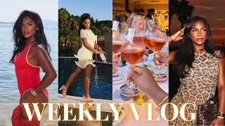 WEEKLY VLOG  (influencer trip to south of france gets hot, lets go turn up for EURO SUMMER !! +)