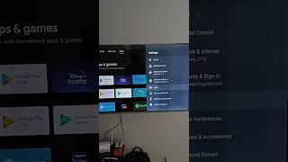 How to uninstall app in VU Android Smart TV #youtubeshorts #android #tv