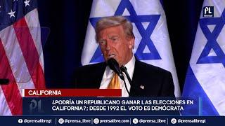 ¿Podría un republicano ganar las elecciones en California?; desde 1992 el voto es demócrata