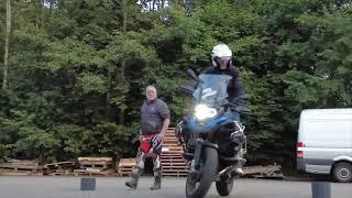 BMW GS skills getting tips and techniques on riding something very different for Mike Spike Edwards