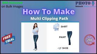 Multi clipping path service Tutorial - Photo Retouch house