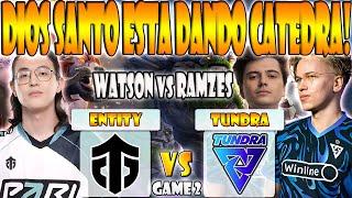 TUNDRA VS ENTITY BO3[GAME 2] TOPSON, PURE, RAMZES VS WATSON, NO[O]NE-FISSURE UNIVERSE EPISODE 2-DOTA