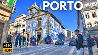 PORTO Portugal - Rua de SANTA CATARINA 4K HDR