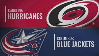 Каролина - Коламбус  | Carolina Hurricanes vs Columbus Blue Jackets | Обзор матчей НХЛ 24.10.2019г.