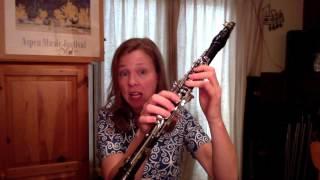 Clarinet Lesson: How to improve your throat tone Bb and A