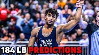 Predictions For 184 Lb NCAA Champion And All Americans!