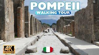 A City Frozen in Time ️ [4K] Guided Walking Tour Through the Ancient Streets of Pompeii