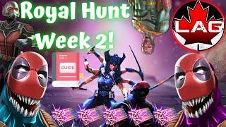 New Spirals Royal Hunt Week 2 Objectives Made Easy! Act 6.4.3/4! Antman & Vision! Henchpools! - MCOC