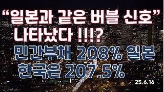 한국은행 보고서 일본 버블 한국 비교 - 똑같다 조심해라!!  경고 신호    한계기업  미국에 이어 세계 2위 심각  일본버블 17.3% 한국 현재 19.5%