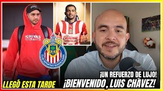 ¡BOMBAZO! Luis CHÁVEZ FIRMA con el GUADALAJARA | NOTICIAS DEL CHIVAS HOY