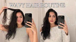 your hair doesn't suck, you just have wavy hair *WAVY HAIR ROUTINE*