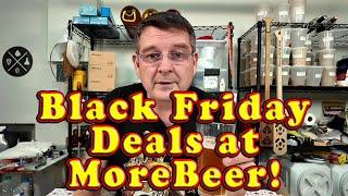 MoreBeer! Black Friday Sales Info for Home Brewing Equipment