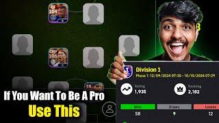 Best Formation Of Efootball 25Use This If You Want To Reach Divison 1