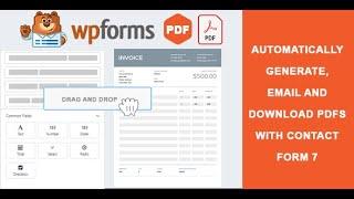 WPForms - PDF Customizer -  Attach PDF