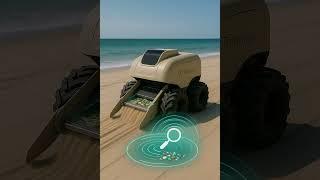 모래 사장의 청소부 _ 샌드크리너 (Sand Cleaner) #로봇 #AI #beach #sand #cleaning #autonomousvehicles