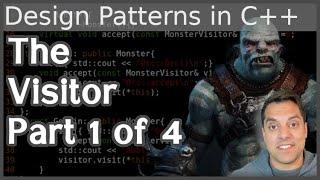 C++ Visitor Design Pattern - Part 1 of 4 - Programming Paradigms