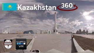  360° Independence Square | Astana, Kazakhstan 【GoPro VR Travel | 360 Video】