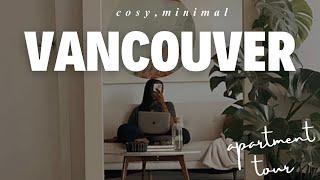 MINIMALIST APARTMENT TOUR | 1 Bed +  bath  | Vancouver, Canada  