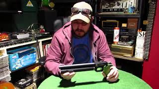 PCP Airgun SMK PP700W pcp .22 air pistol review & power test