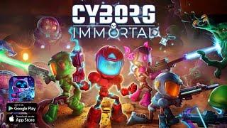  CYBORG IMMORTAL gameplay - multiplayer co-op action RPG android iOS 2025