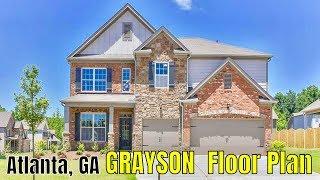 (Grayson Floor Plan) New Construction Homes in Atlanta, GA