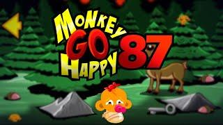 Игра "Счастливая Обезьянка 87" (Monkey GO Happy 87) - прохождение