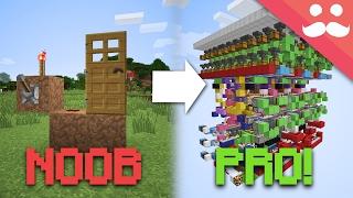 How to go From NOOB to PRO at Minecraft Redstone!