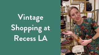 Vintage Shopping at Recess LA | Over Fifty Fashion | Vintage Fashion | Carla Rockmore