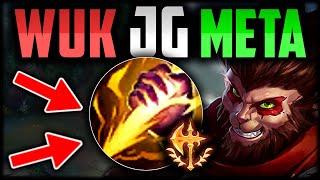 WUKONG JUNGLE META IS HERE (Best Build/Runes) How to Play Wukong Jungle & Carry Low Elo S14