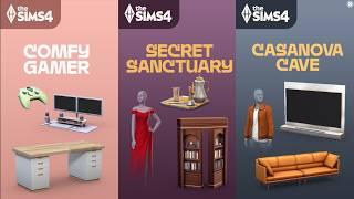 NEW KITS RELEASE | Comfy Gamer Kit | Secret Sanctuary Kit | Casanova Cave Kit | Review & Present