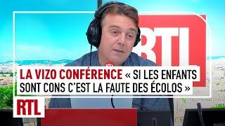 Alex Vizorek : "C'est évident, si les enfants sont cons, c'est la faute des écolos !"