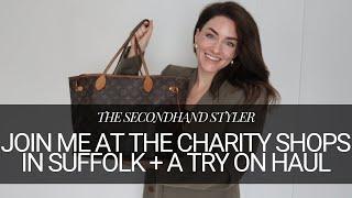 COME TO THE CHARITY SHOPS WITH ME + SHARING MY TOP TIPS | A TRY ON & HAUL | SECONDHAND STYLIST