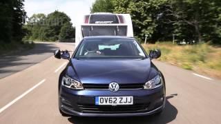 Practical Caravan |  VW Golf | Tow Test 2013