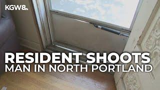 Resident shoots man who allegedly tried to break into North Portland home