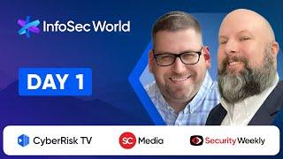 CyberRisk TV LIVE from InfoSec World 2024 - Day 1 Intro - ISW24 #1