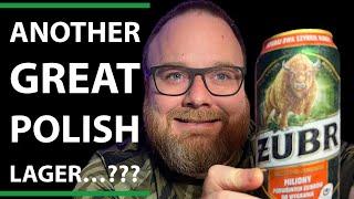 ZUBR |6%ABV| Polish lager Beer Review!!!