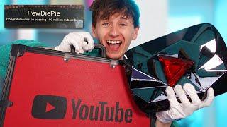 How I got PewDiePie's 100 Million Red Diamond Play Button