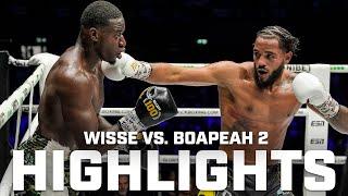 Donovan Wisse and Michael Boapeah push each other to the limit in their rematch  [FIGHT HIGHLIGHTS]