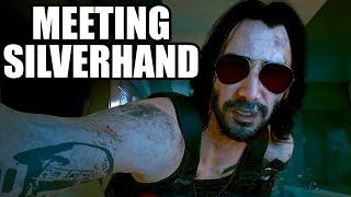 CYBERPUNK 2077 - Meeting Johnny Silverhand / V Meets Johnny