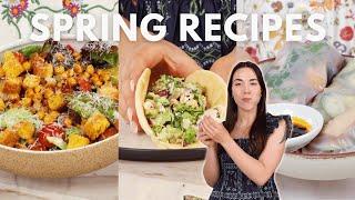 3 Easy & Customizable Spring Lunch Recipes  (Vegan & Nourishing!)