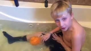 Clothes in the bath challenge