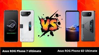 Asus ROG Phone 7 Ultimate vs Asus ROG Phone 6D Ultimate